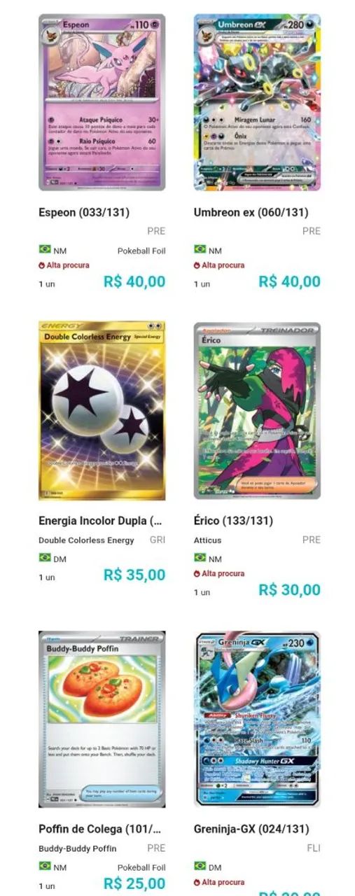 Cartas pokemon originais diversas  - Foto 3