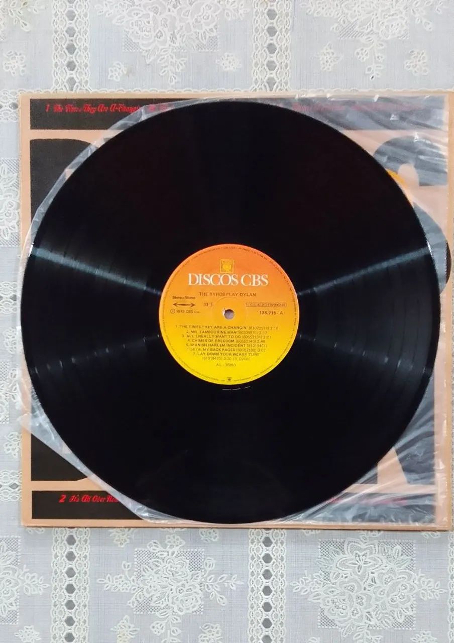 LP Byrds play Dylan (1979) - Foto 3