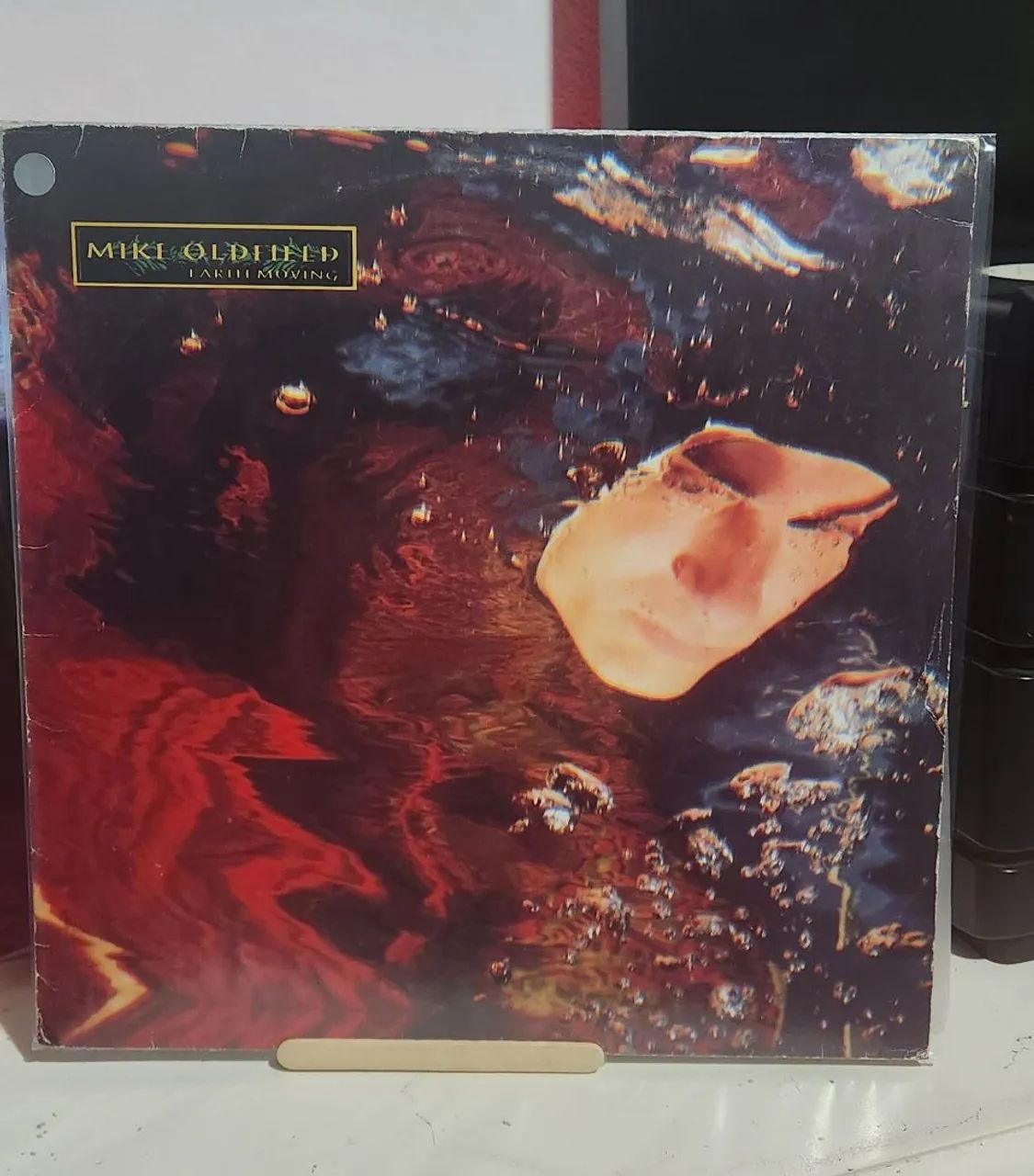 Disco vinil MIKE OLDFIELD "EARTH MOVING" lp - Foto 3