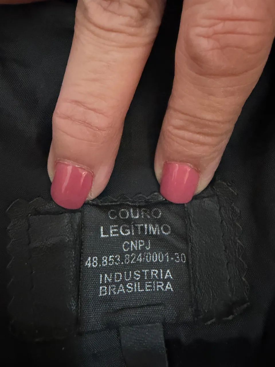 Jaqueta de couro legítimo  - Foto 2