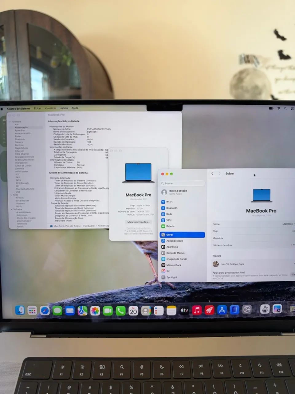 MacBook Pro 16 M1 Max 32GB RAM 1TB SSD GPU 24 Núcleos - Foto 5