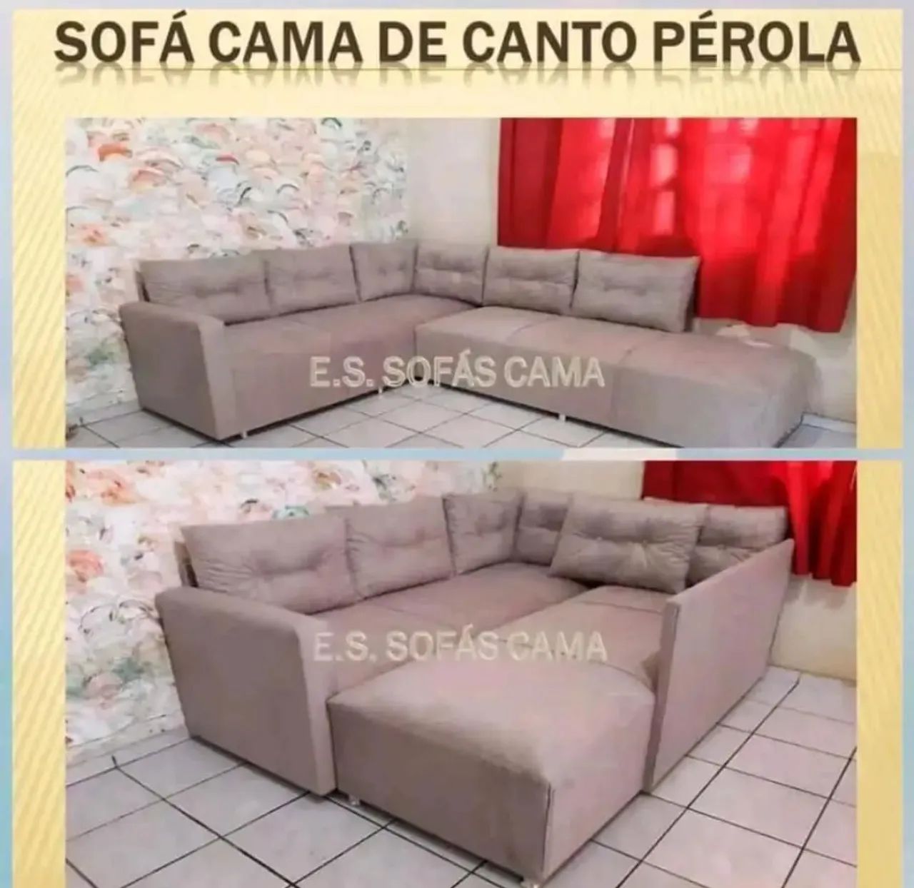 SOFÁ DE CANTO BARATO e espaçoso! Imperdível!  - Foto 3
