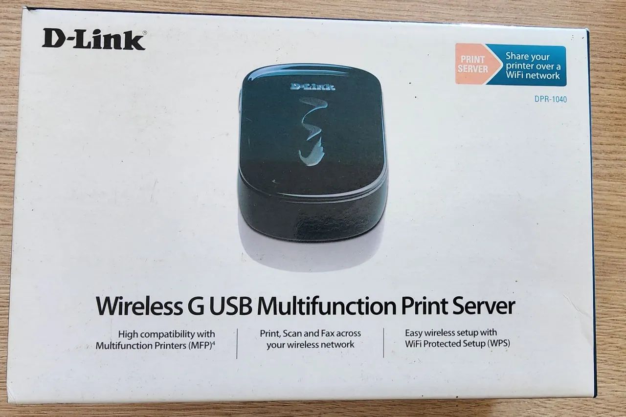 Servidor Impressão Dpr-1040 D-link Usbprint Server Wireless