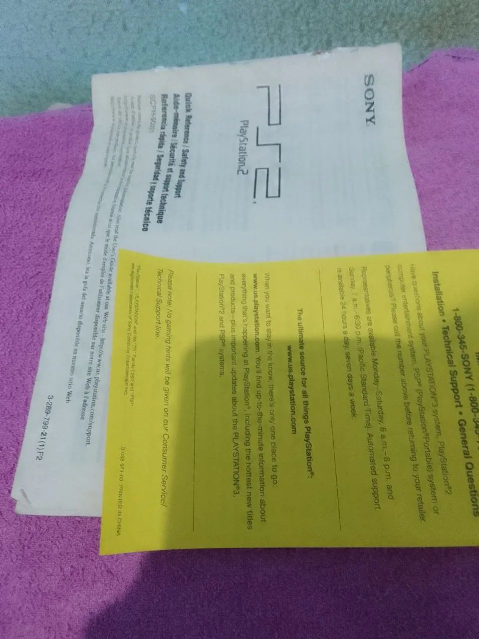 Manual PS2 