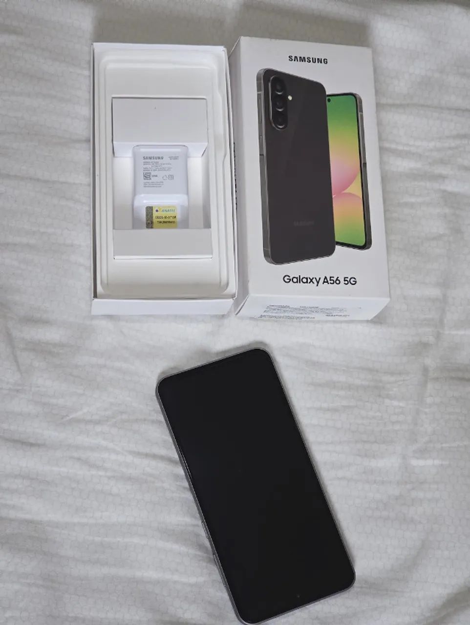 Celular Samsung Galaxy A56 128GB Perfeito estado com caixa e acessórios - Foto 3