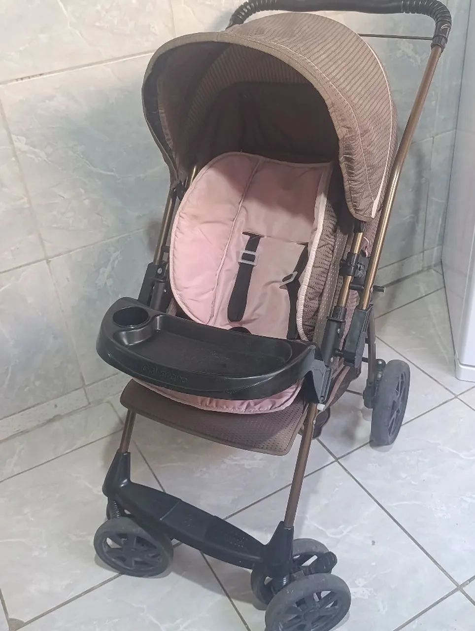 Vendo carinho, bebê conforto e andador para bebê - Foto 4