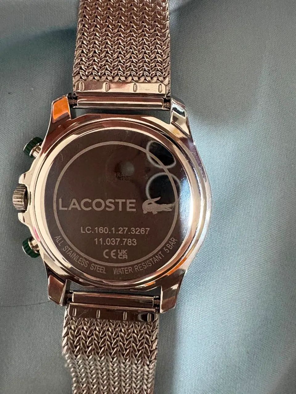 Relógio Lacoste Original Verde - Comprado na Vivara - Com Caixa - Foto 5