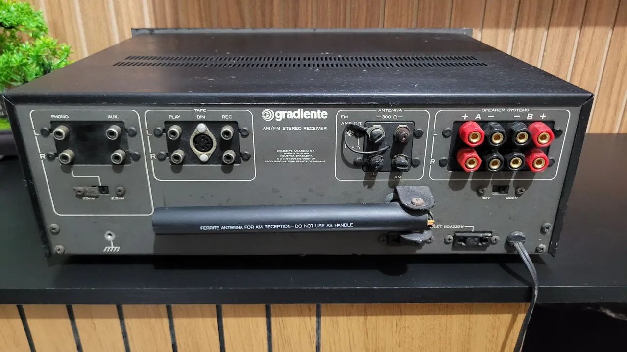 Receiver Gradiente S-125 Excelente - Foto 3