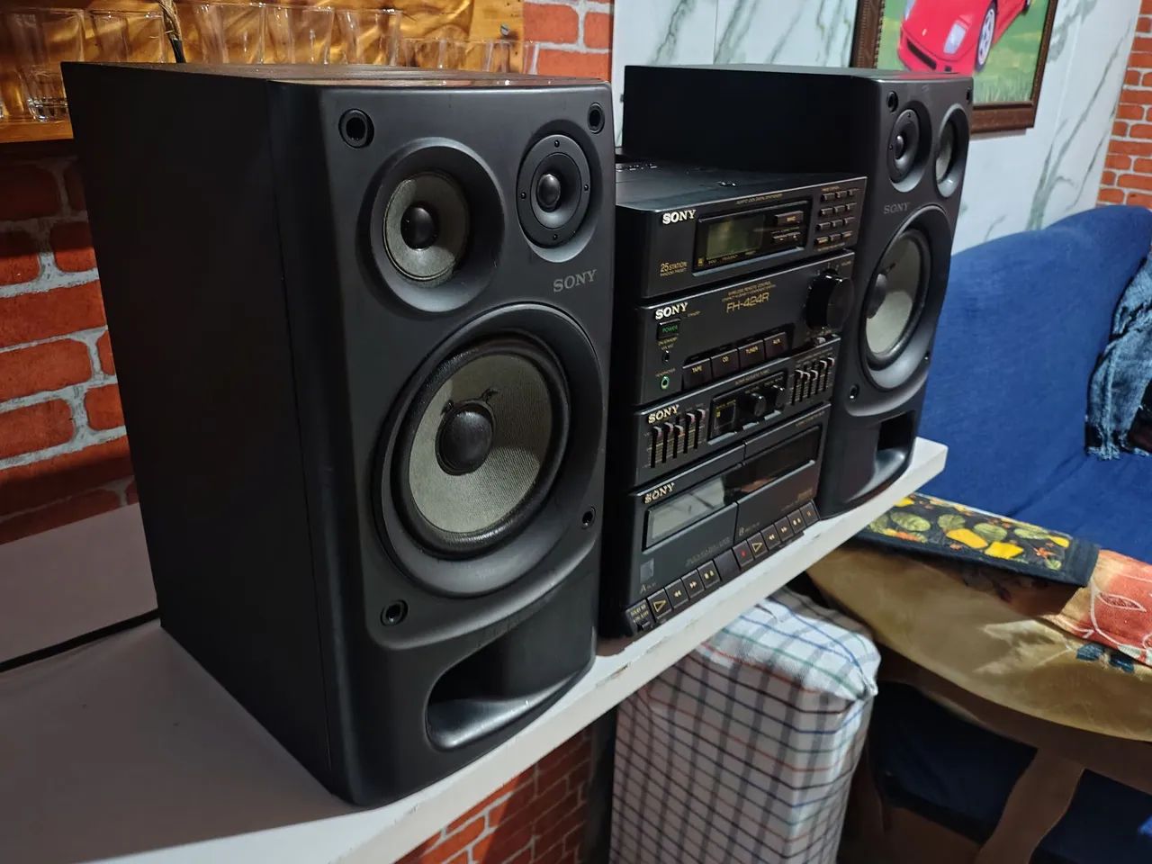 Sony System estéreo cassete tudo ok. - Foto 3