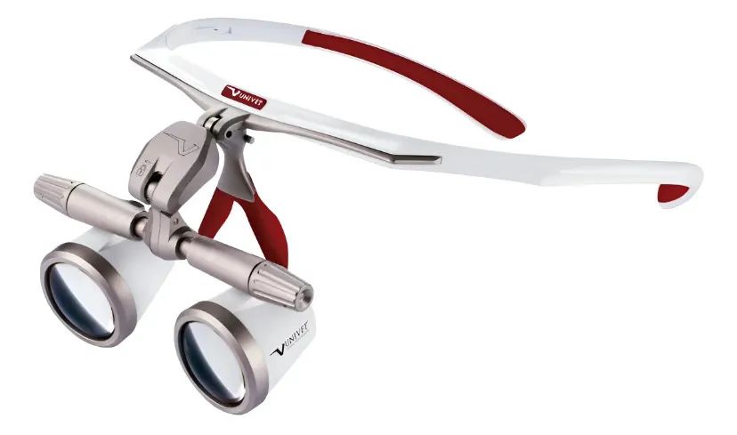 Lupa Univet flip-up 2,5x 450mm