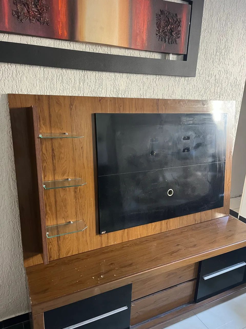 Painel de tv e rack  - Foto 2