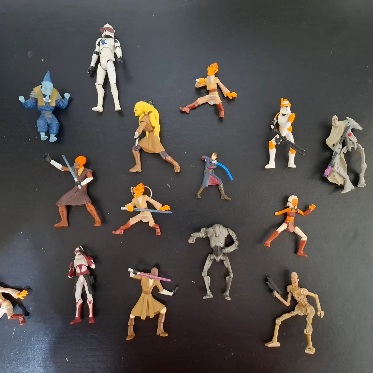 LOTE Star Wars - colecionáveis, action figures, pelúcias e DVD! - Foto 4