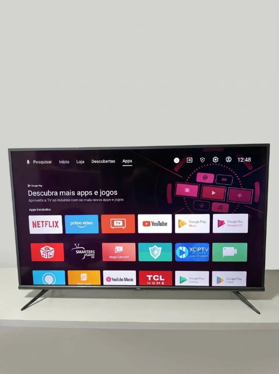 Smart TV TCL 50'' polegadas em excelente estado! 