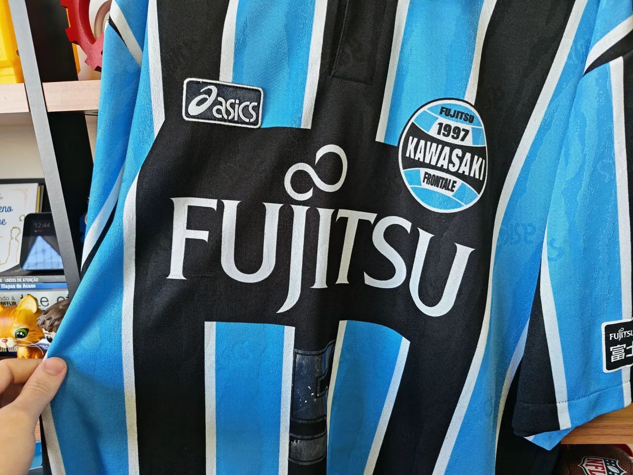 Camiseta Camisa Kawasaki Frontale 1999/2000 Tamanho G Asics