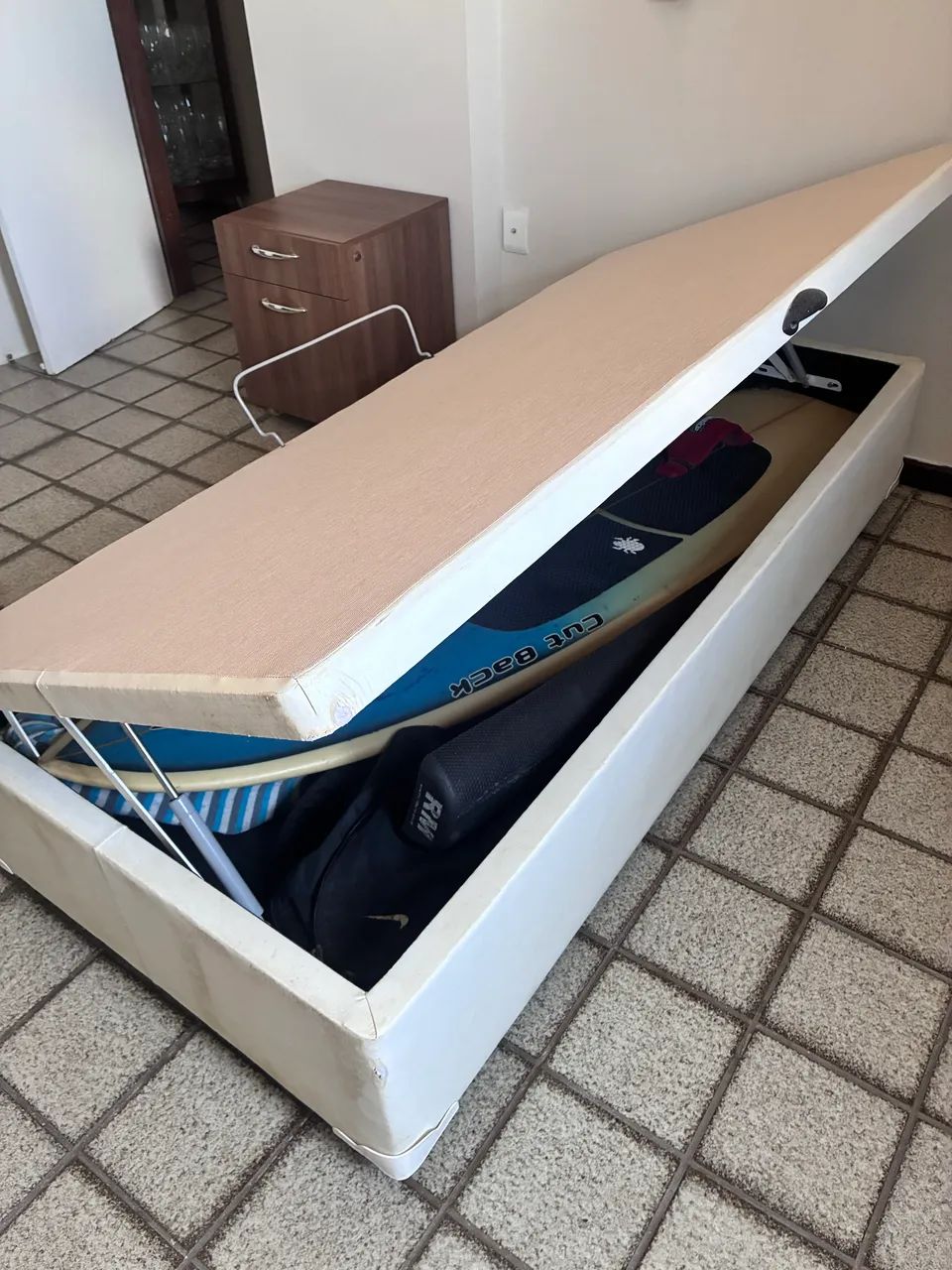 Cama Solteirão e Base Box  - Foto 4