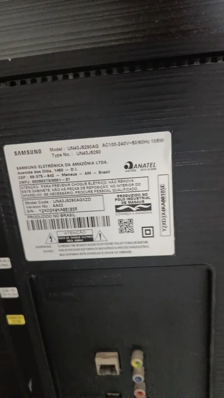 Tv Samsung 43 COM DEFEITO NO DISPLAY  - Foto 2