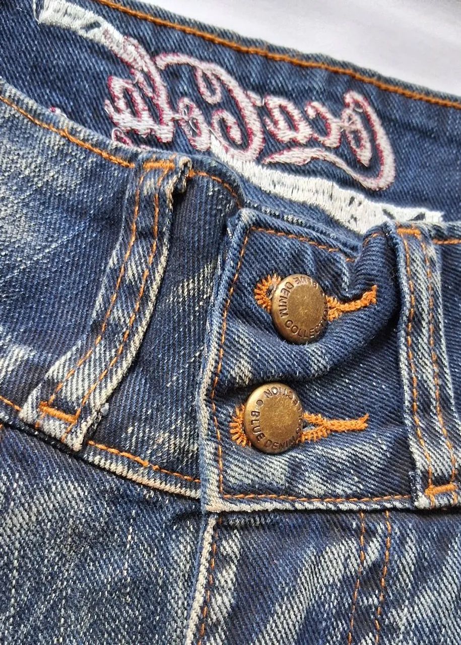 saia jeans coca cola azul Tam 34 - Foto 4