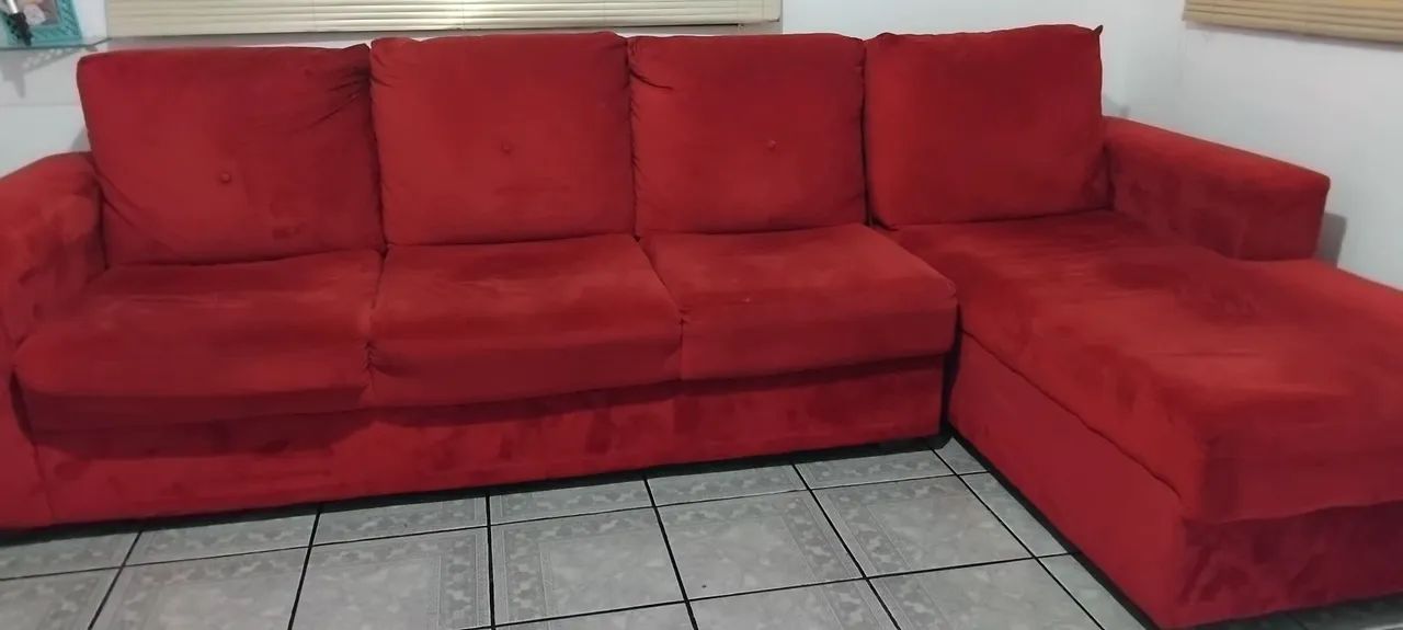 Sofá de 4 lugares com espreguiçadeira  - Foto 2