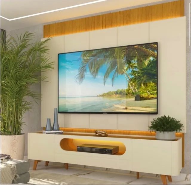 Painel Monte Carlo 2,18 m com Rack Curvo