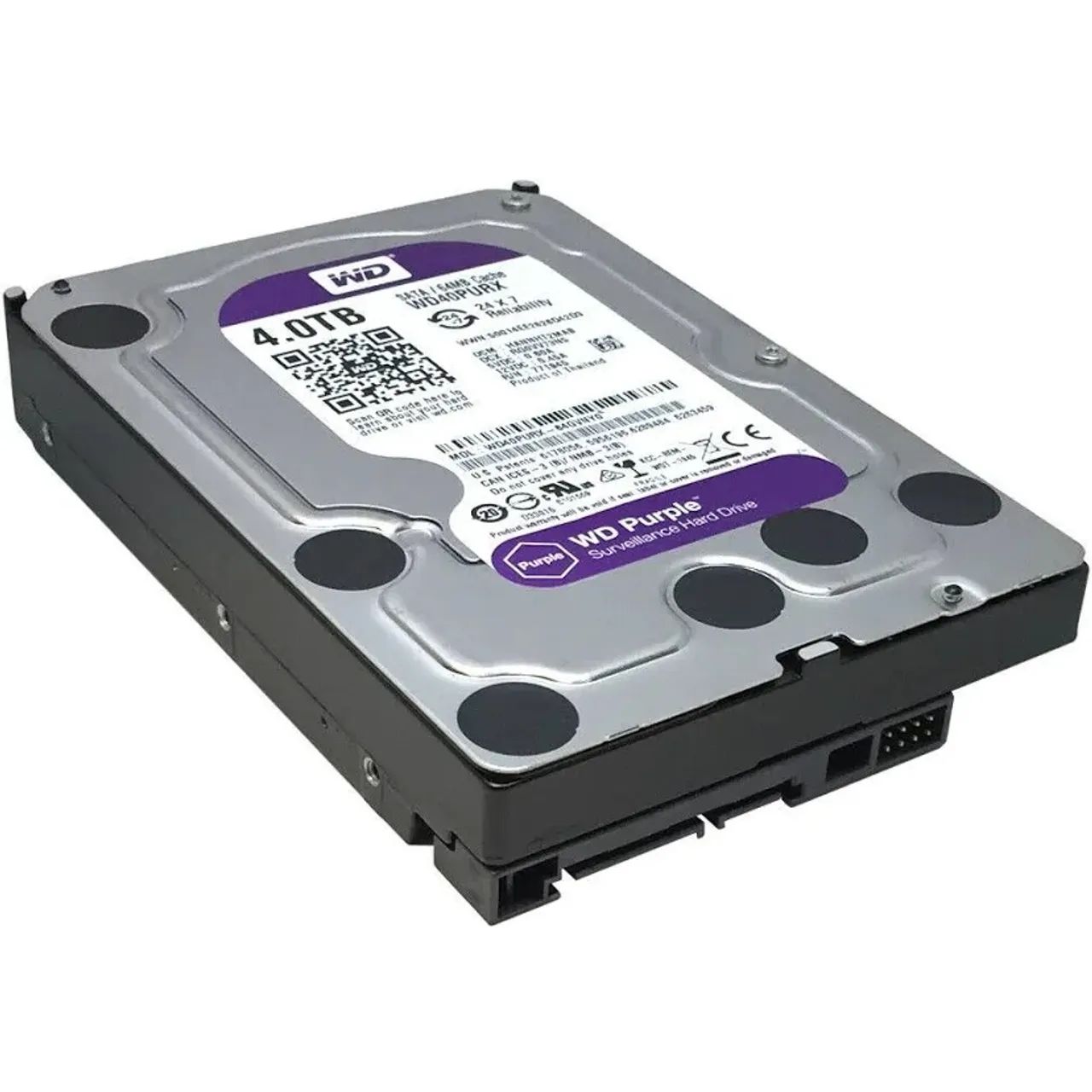 Western Digital Hd WD 4TB WD Purple - Armazenamento - Maria