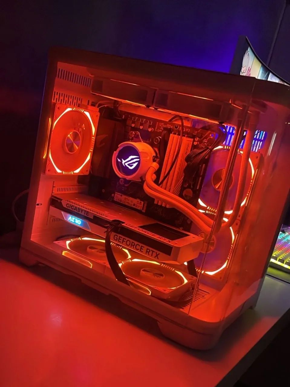 Pc gamer montado peça por peça