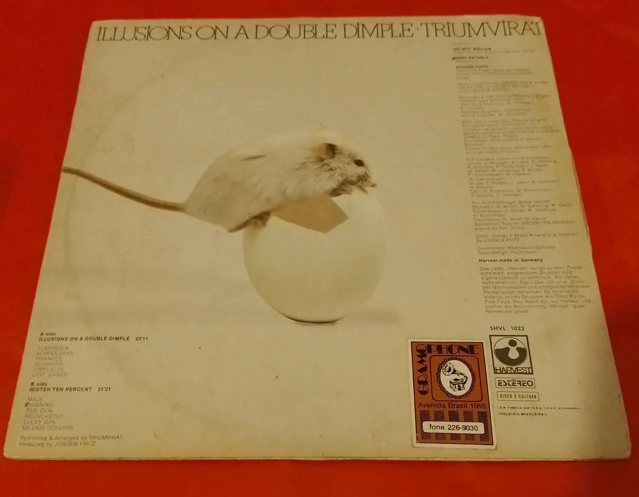  Triumvirat -  Illusions On a Double Dimple LP Vinil (VG+) - Foto 2