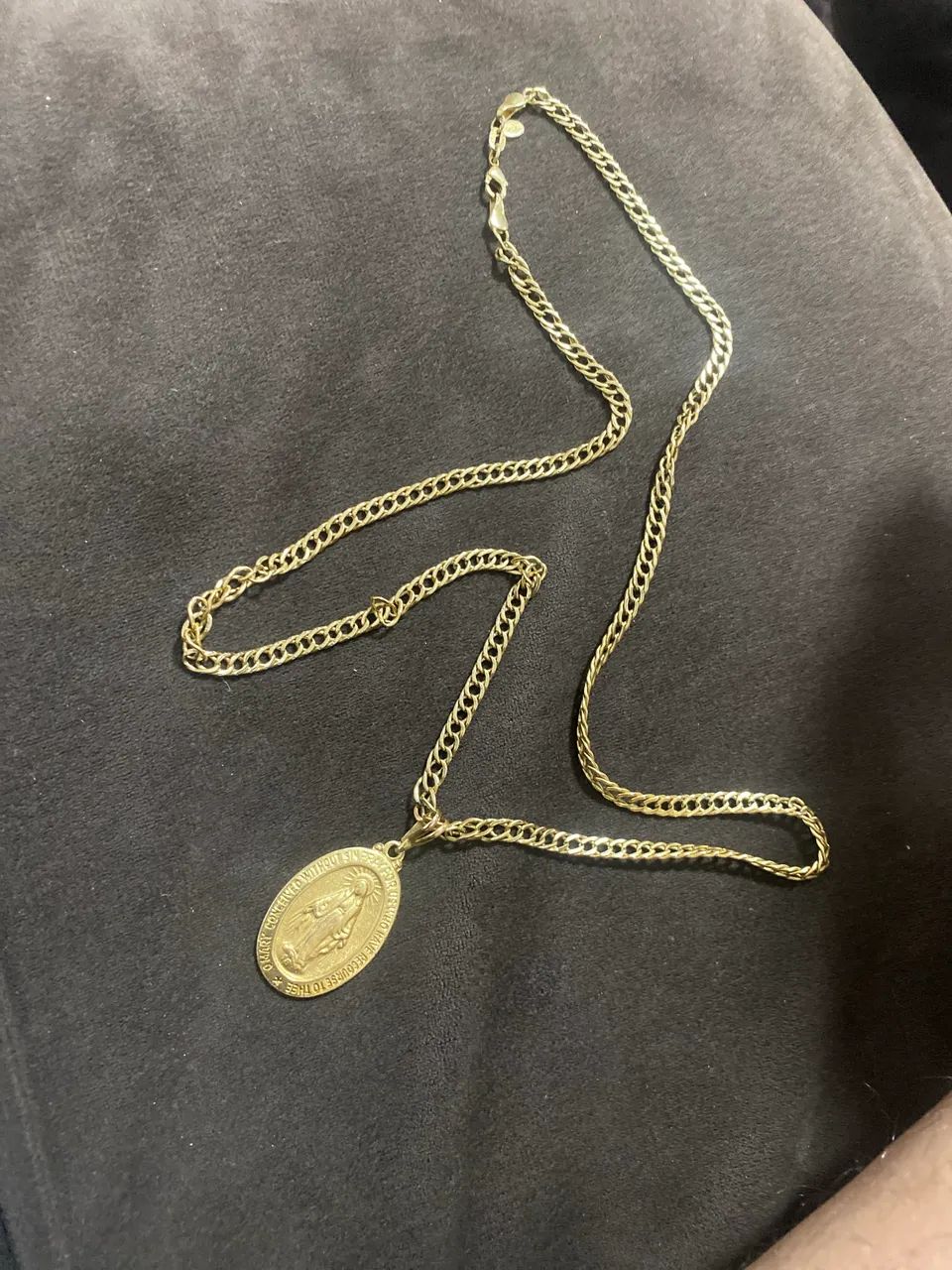 Vendo cordão de prata com banho de ouro  legítimo  - Foto 2