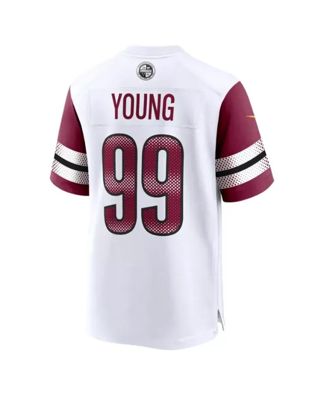 Chase Young Washington Commanders Nike Game Jersey - White - Foto 2