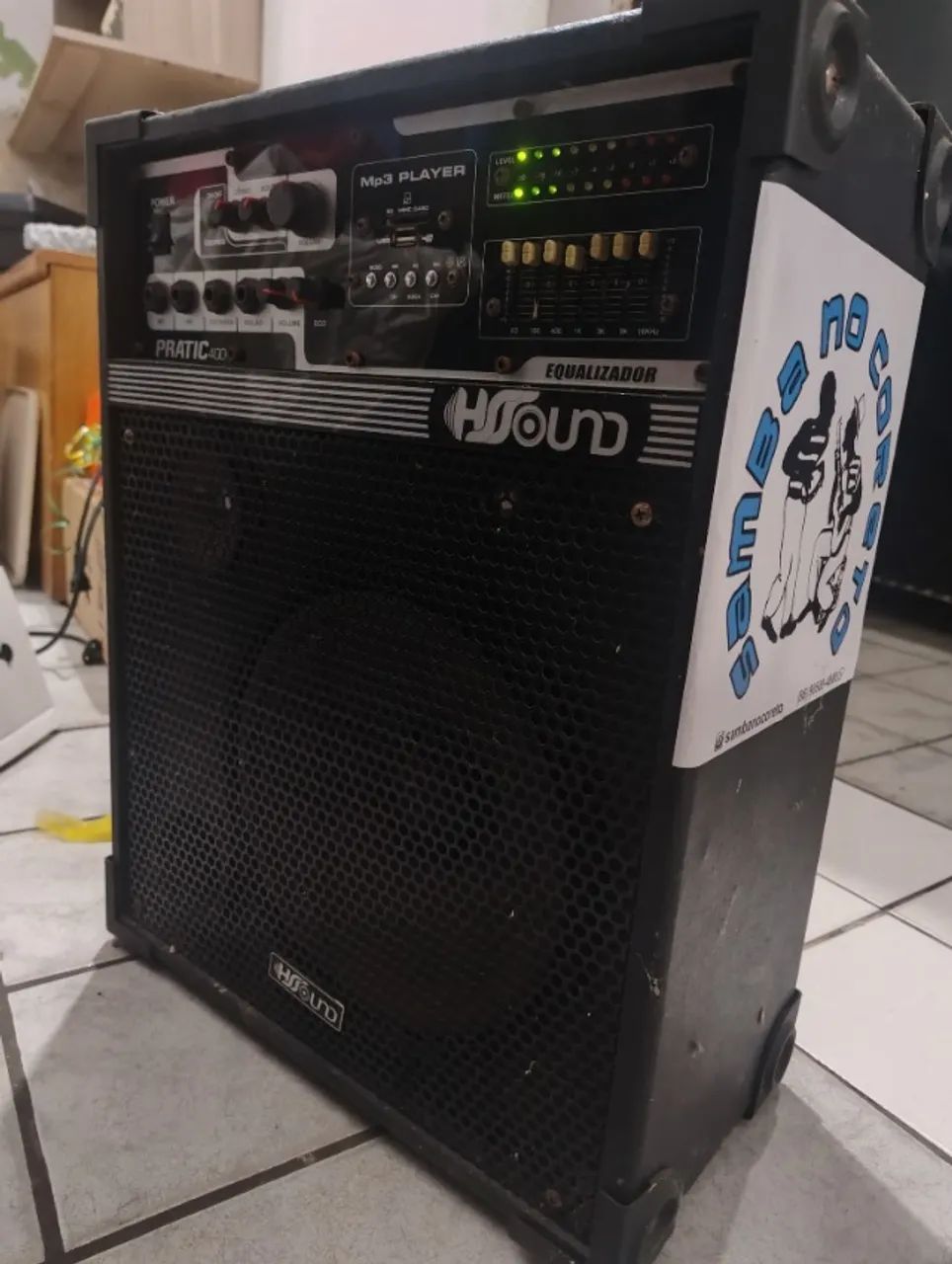 Caixa amplificada 
