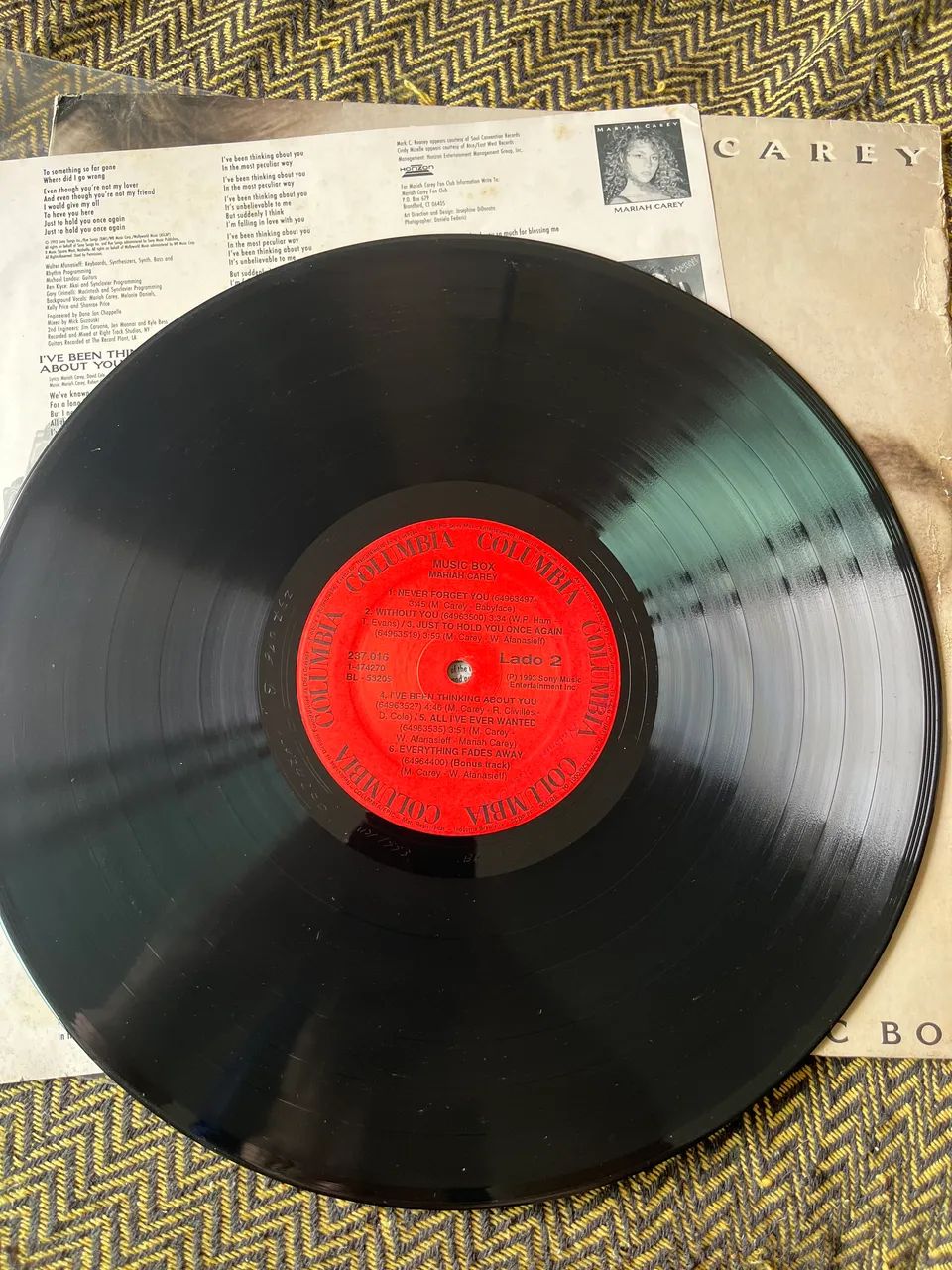 Lp Mariah Carey - Musicbox com encarte  - Foto 3