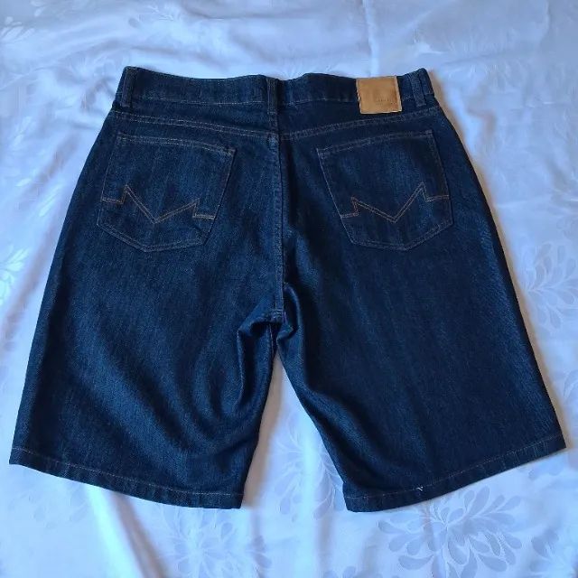 bermuda jeans masculina marfinno - Foto 2