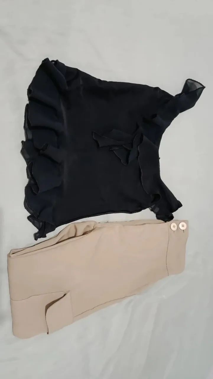 Calça cargo + blusa preta - Foto 5