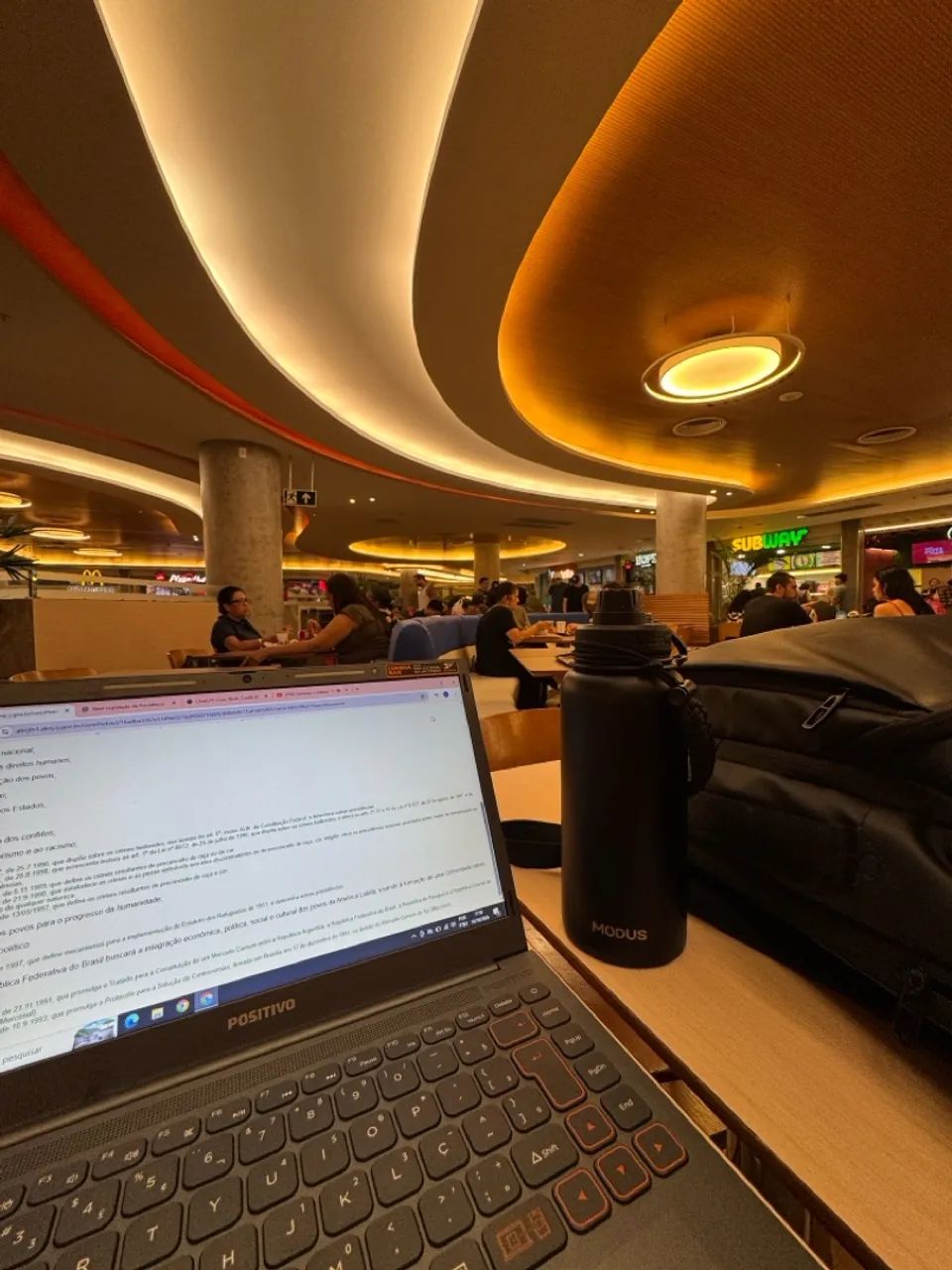 Notebook ótimo para estudos 