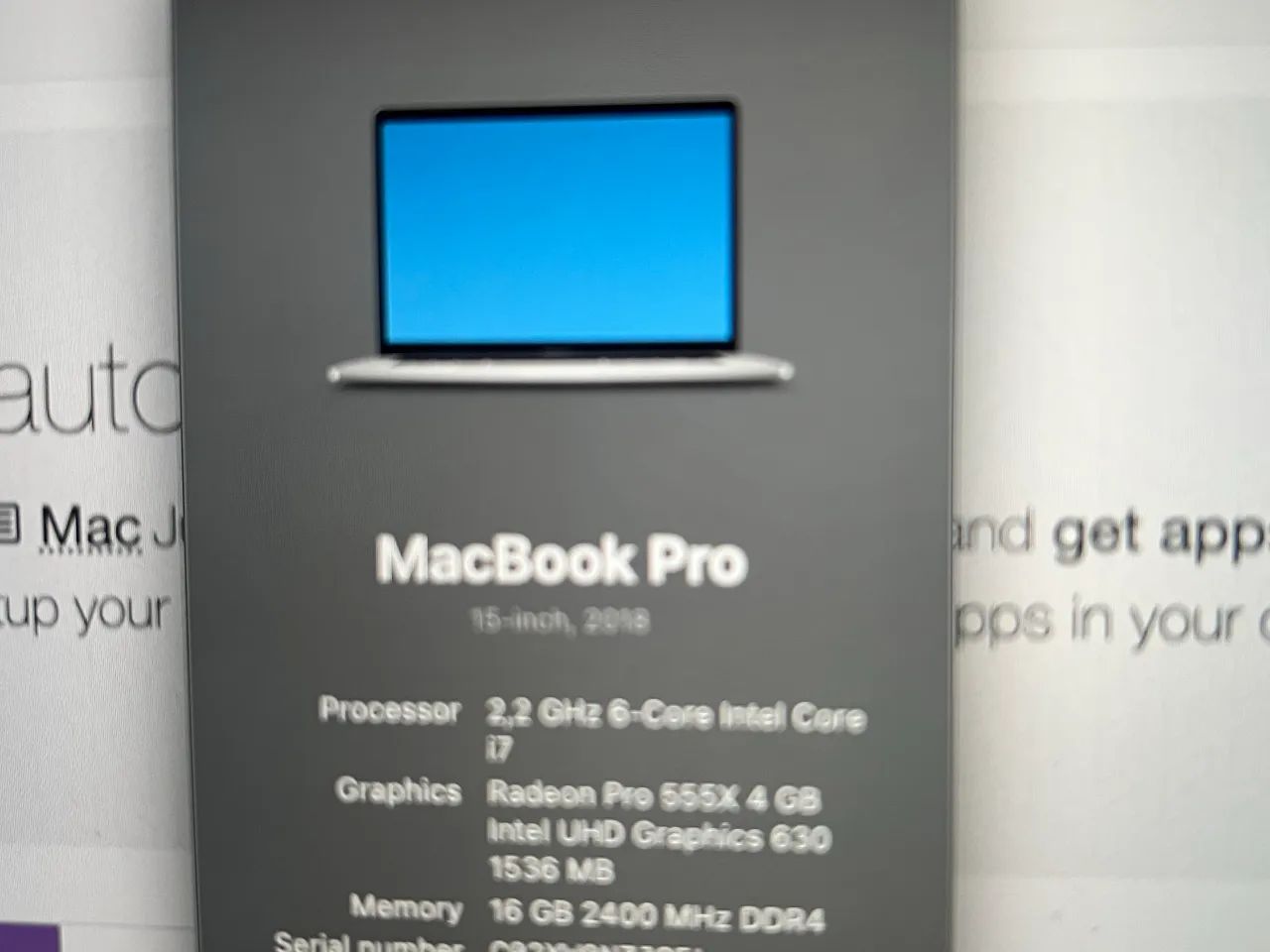 MacBook Pro 2018