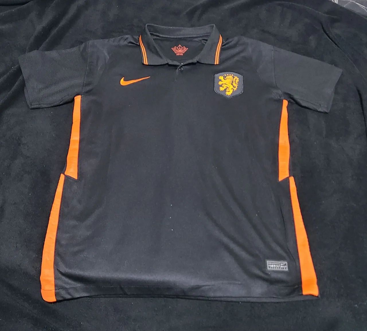 Camisa Holanda 2020 Preta M