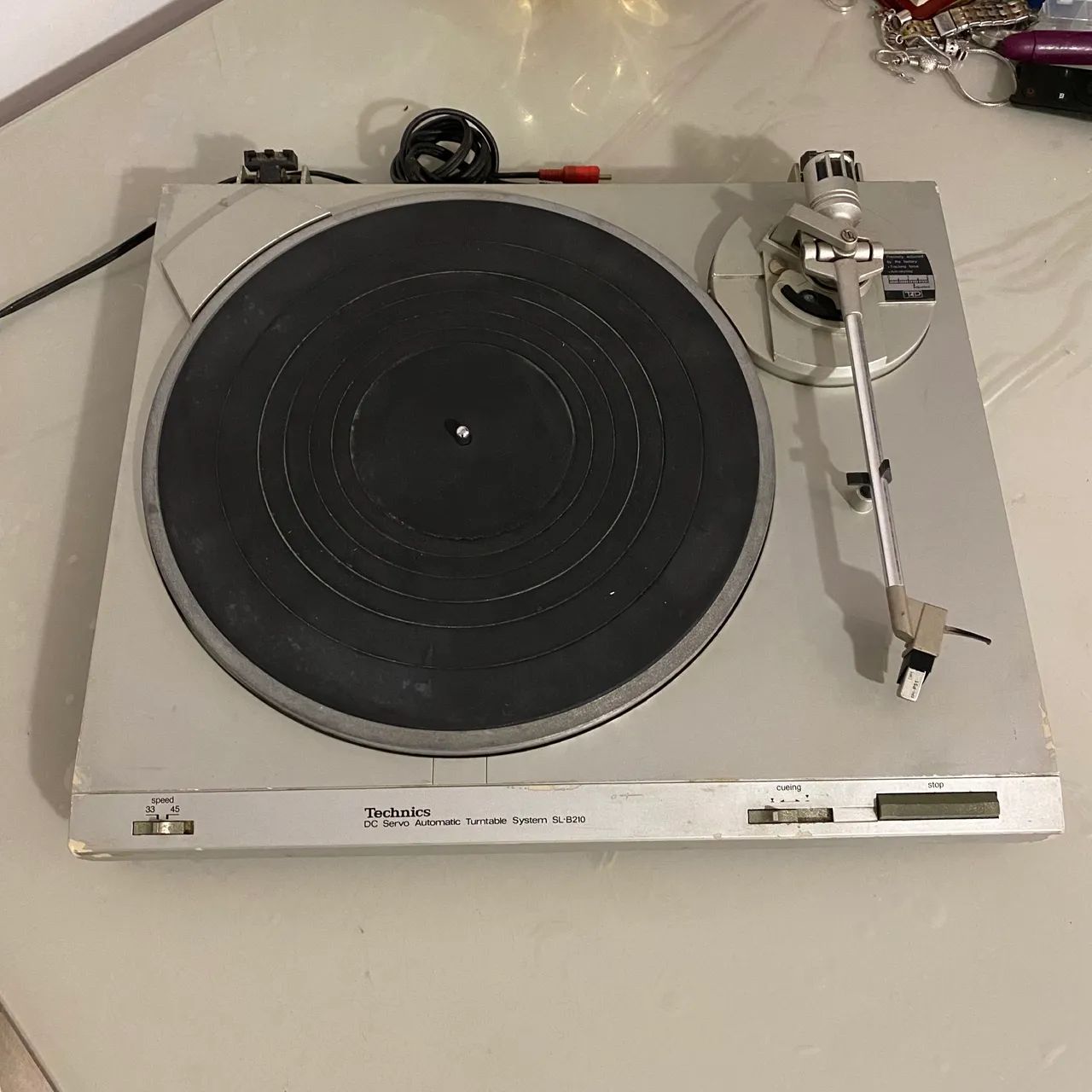 Toca Disco Technics SL B210 raridade 