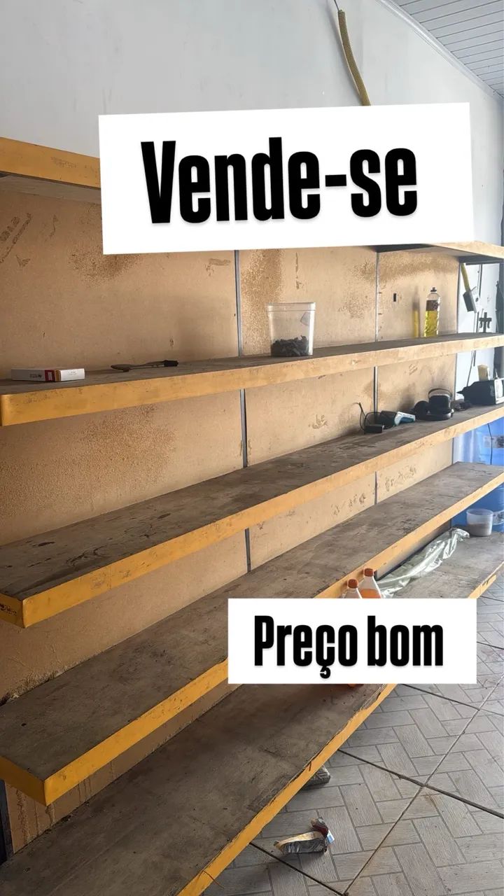 Pratileiras Madeira Merceria  - Foto 2