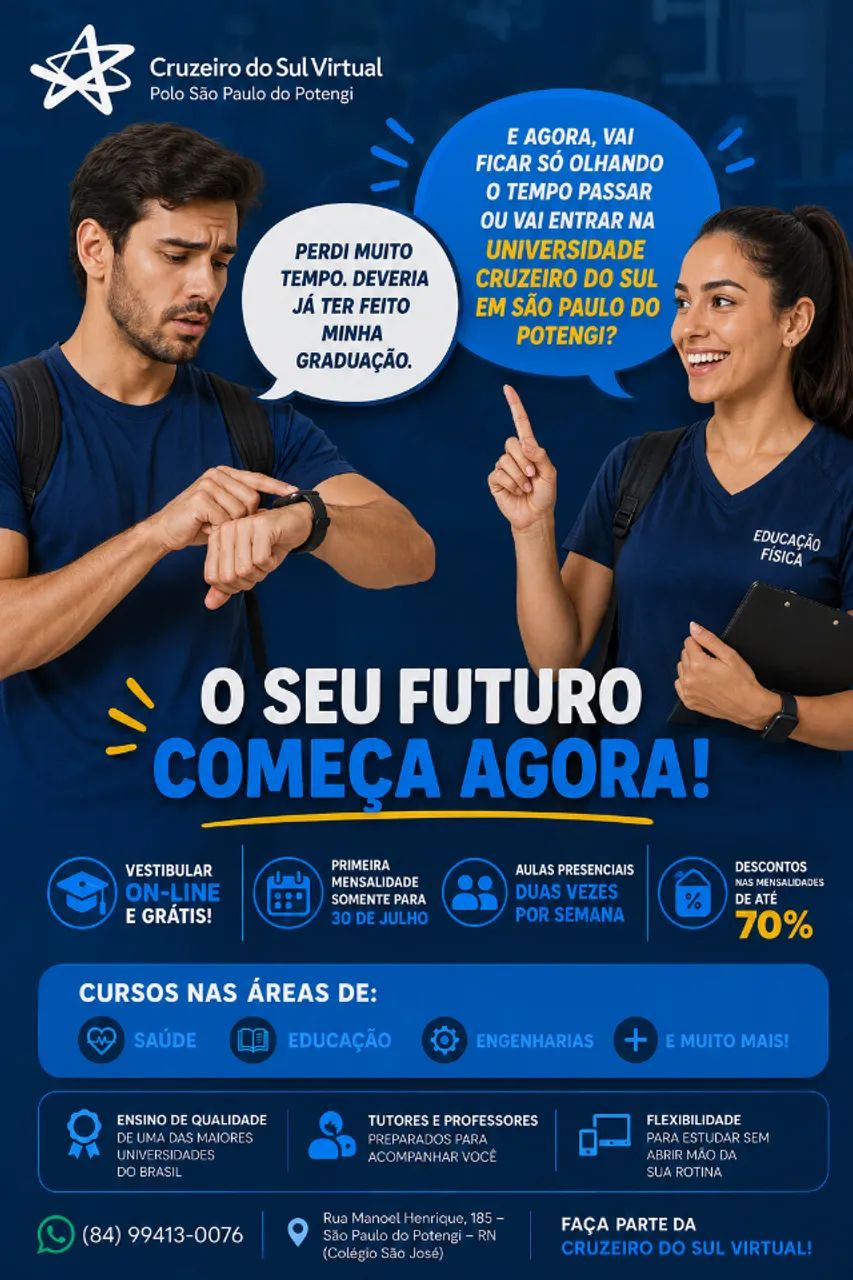 Cursos superiores semipresenciais
