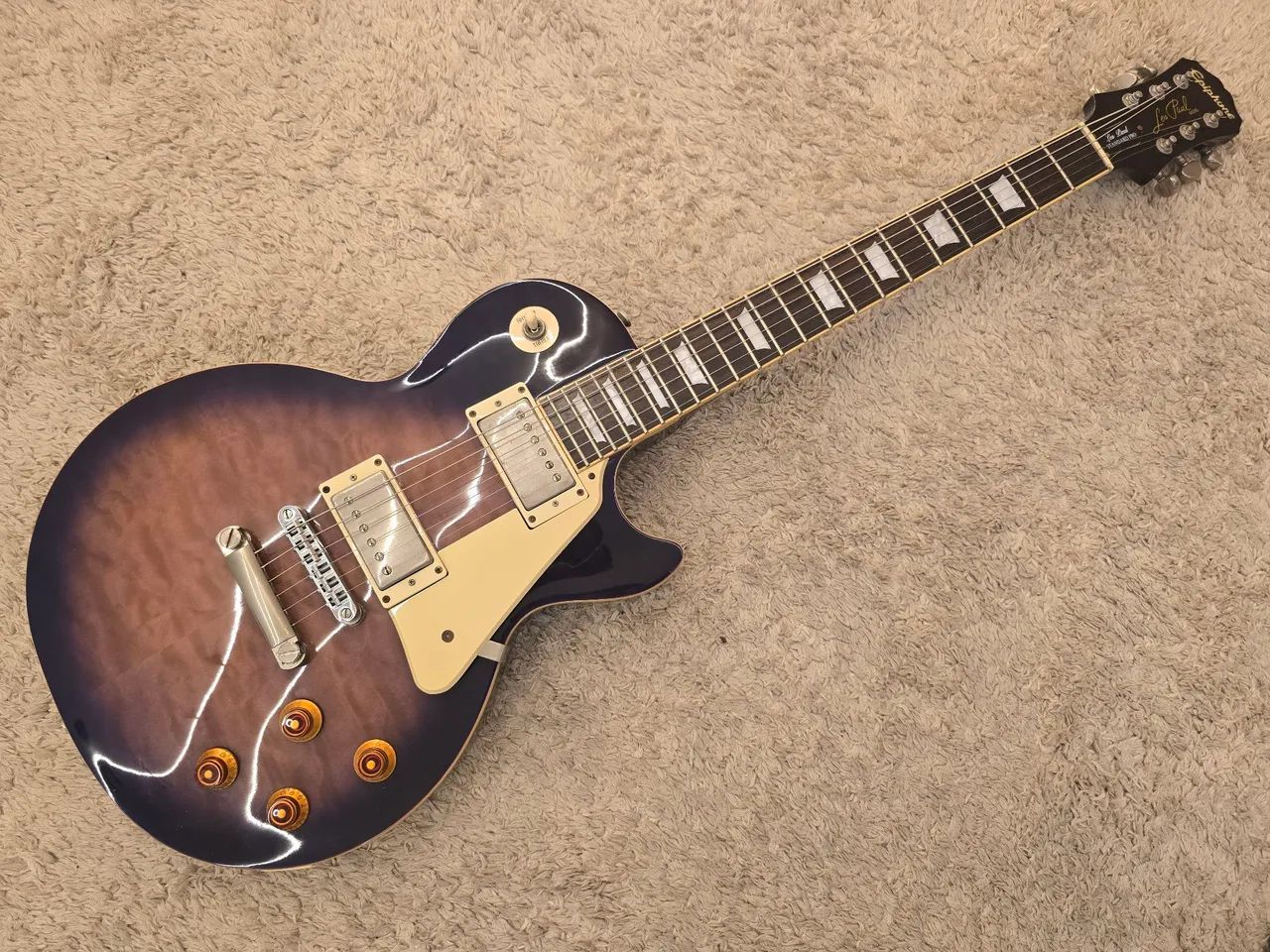 epiphone les paul standard plus top pro