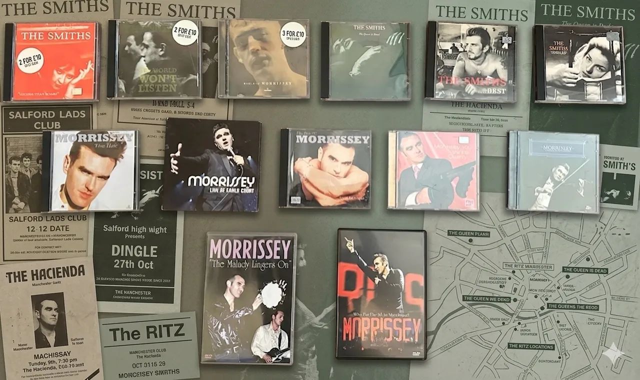 COLEÇÃO THE SMITHS & MORRISSEY ? CDs e DVDs Importados - CDs, DVDs