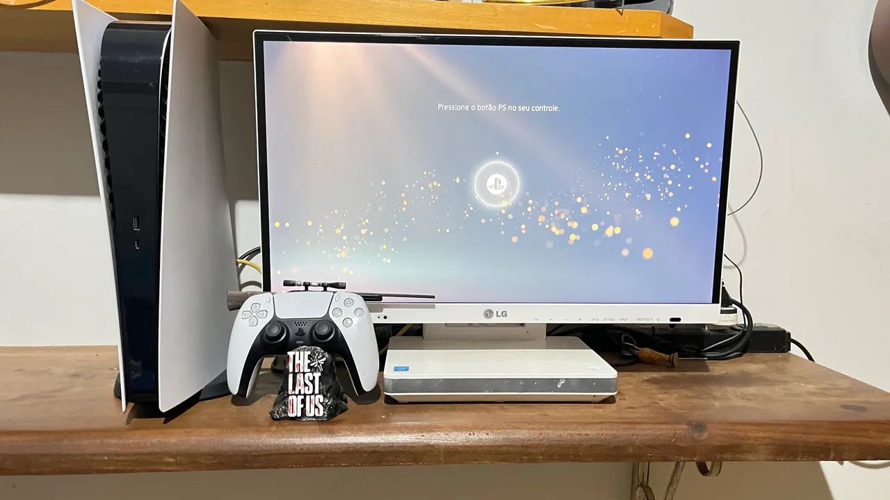 PS5 + Monitor LG 24 polegadas  - Foto 3