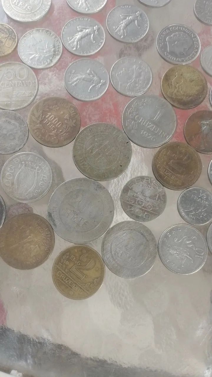 Coleção de moedas antigas  - Foto 4