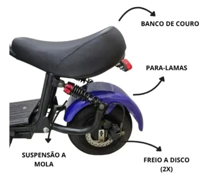 Bicicleta Elétrica  - Foto 3