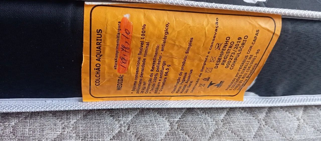 Cama box solteiro com colchão  - Foto 4