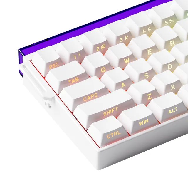 Teclado Akko Veekos Shine60 HE Switch Magnético 8000hz RT 0,01m