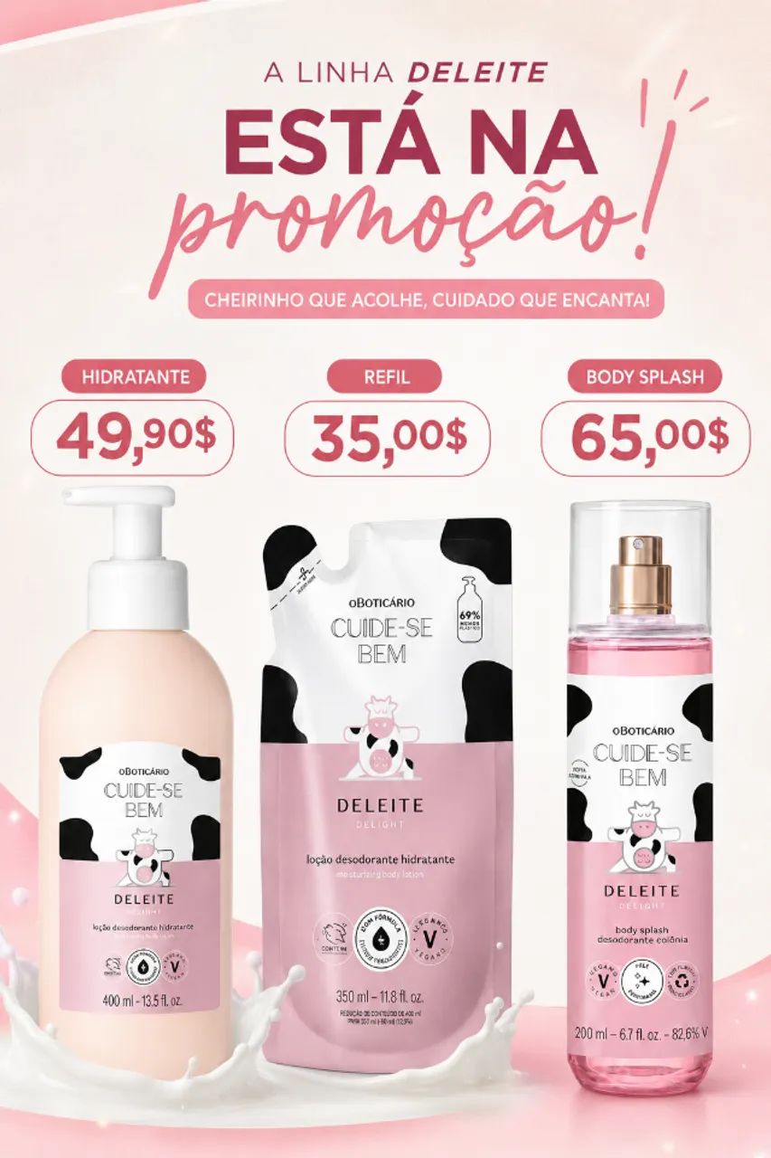 Linha de leite em promoção ?