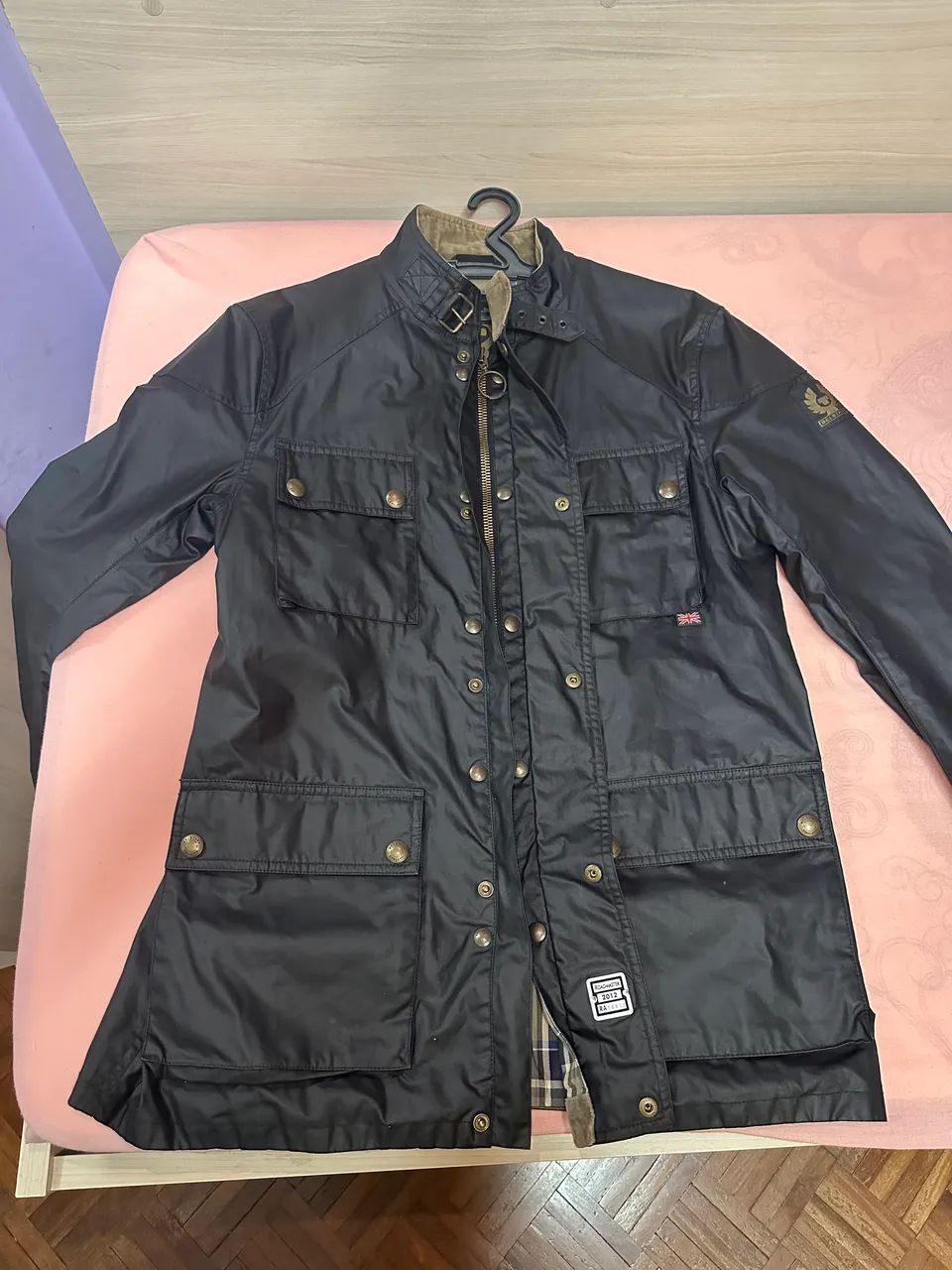 Jaqueta Belstaff Roadmaster 2012 preta - Foto 5