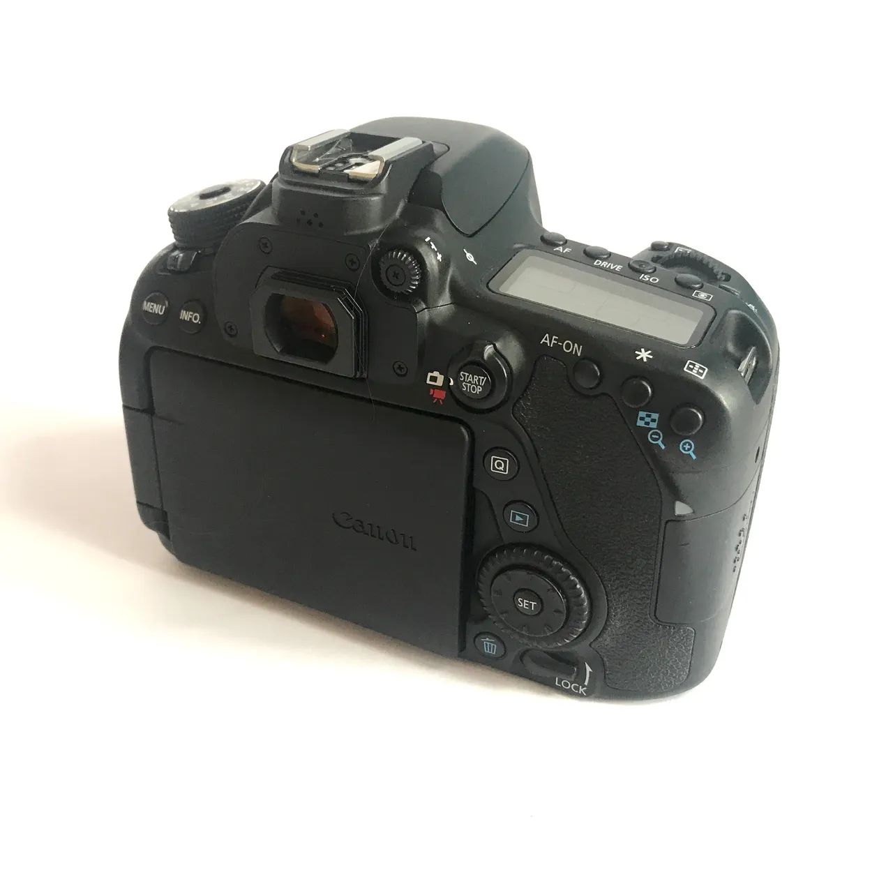 Camera Canon 80D com acessórios
