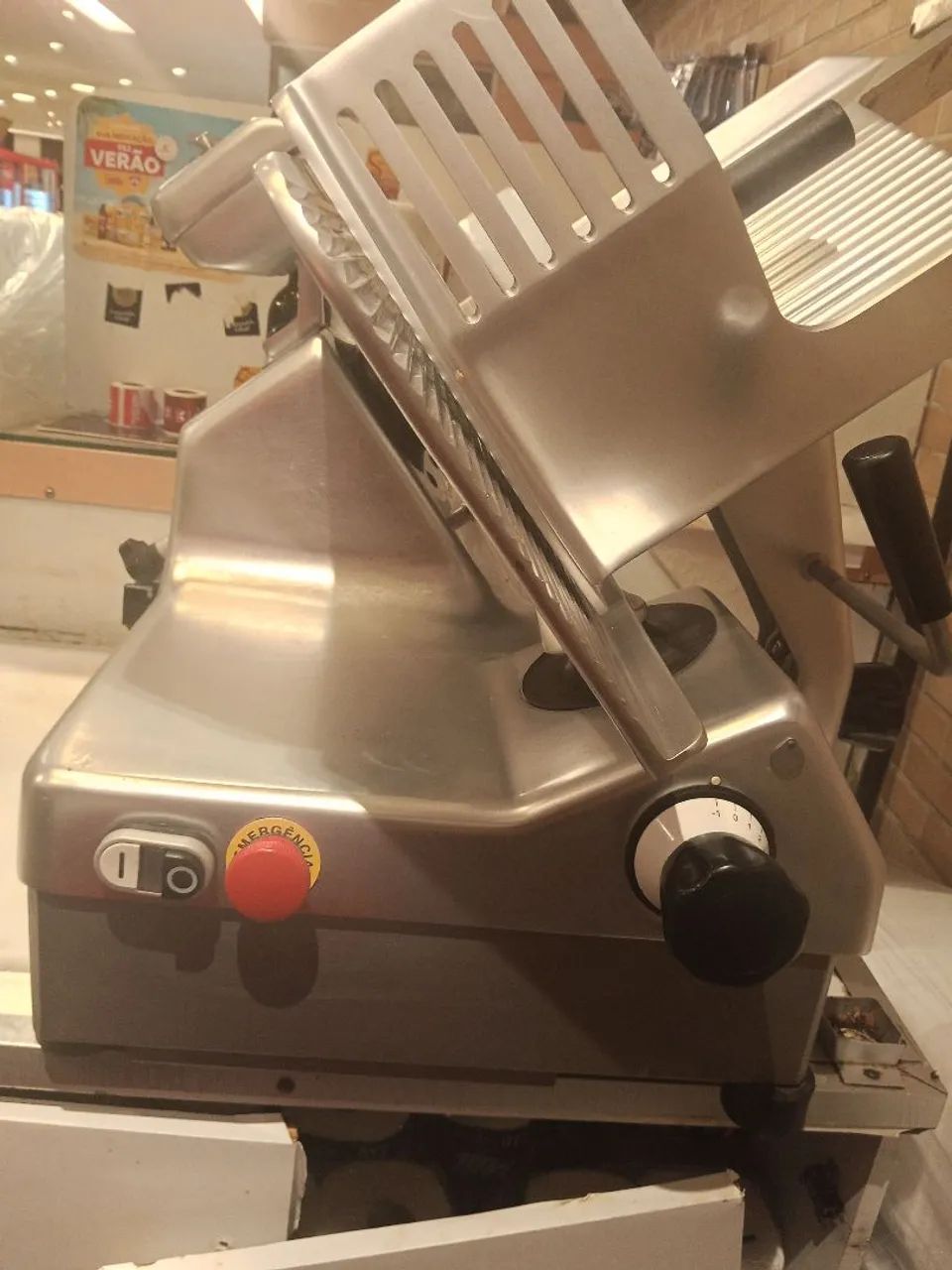Fatiadora de frios industrial automática e manual - Foto 3