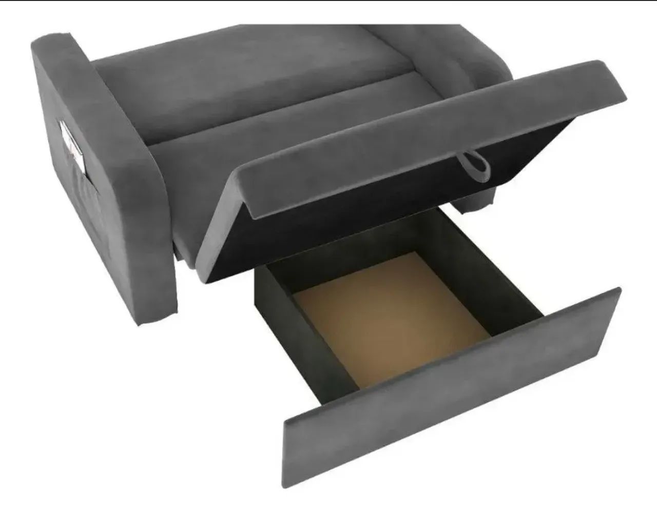 Sofá-cama com baú - Foto 5